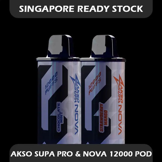 AKSO-SUPA-NOVA-PRO-12000-CARTRIDGE-POD-SINGAPORE-VAPEGOSG