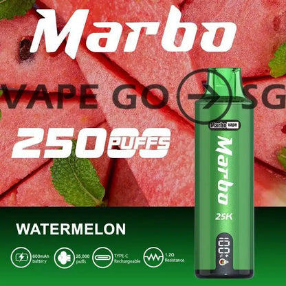 MARBO-25000-DISPOSABLE-watermelon-FLAVOUR-SINGAPORE-VAPEGOSG
