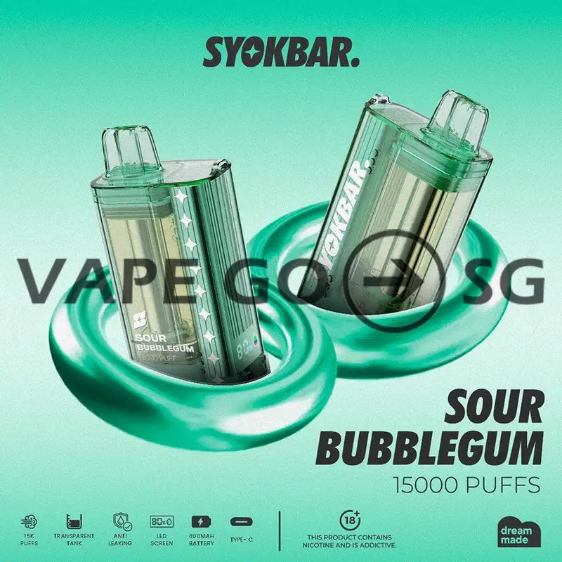 SYOKBAR-15000-DISPOSABLE-sour-bubblegum-SINGAPORE-VAPEGOSG